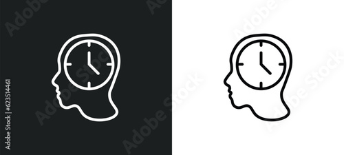 patience icon isolated in white and black colors. patience outline vector icon from general collection for web, mobile apps and ui.