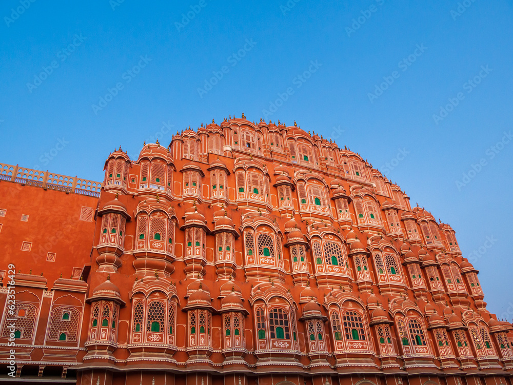 hawa Mahal is one of the popular tourist destination in Jaipur hawa Mahal is one of the popular tourist destination in Jaipur