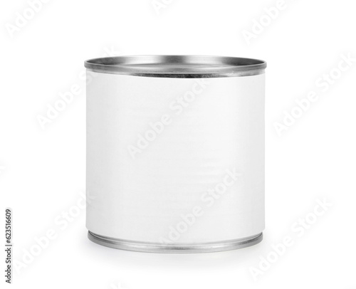 Wallpaper Mural Aluminum tin can on a white background Torontodigital.ca