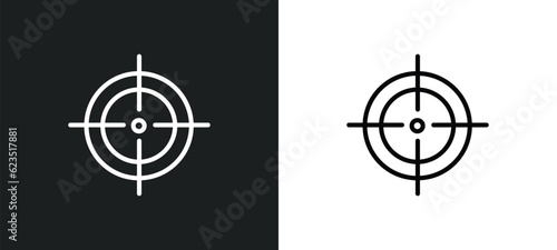 shooter icon isolated in white and black colors. shooter outline vector icon from arcade collection for web, mobile apps and ui.