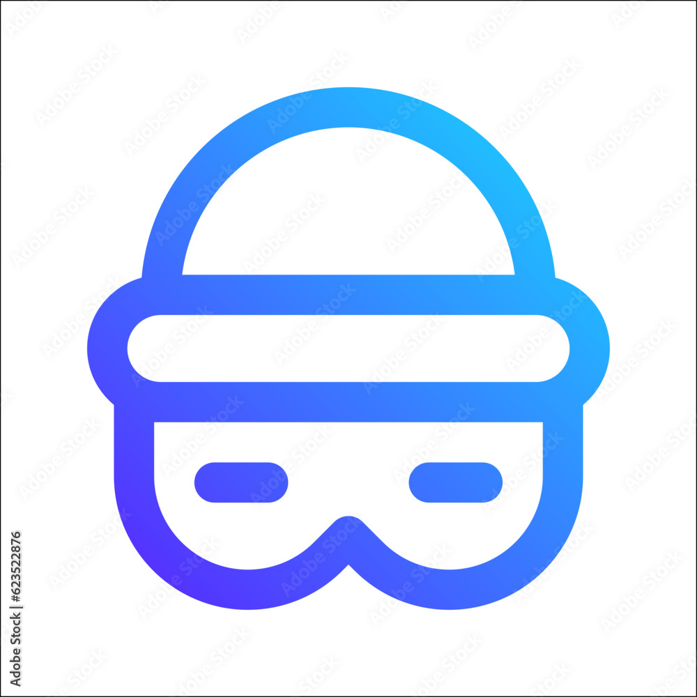 fraud gradient icon fraud gradient icon