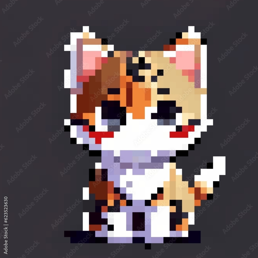 pixel heart art pixel heart art