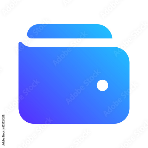 wallet gradient fill icon