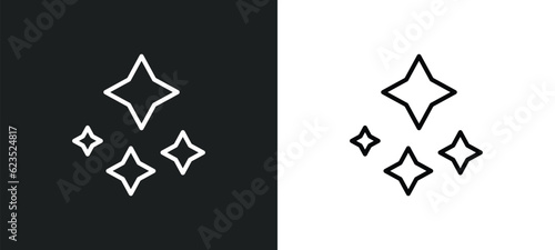 neat icon isolated in white and black colors. neat outline vector icon from cleaning collection for web, mobile apps and ui.