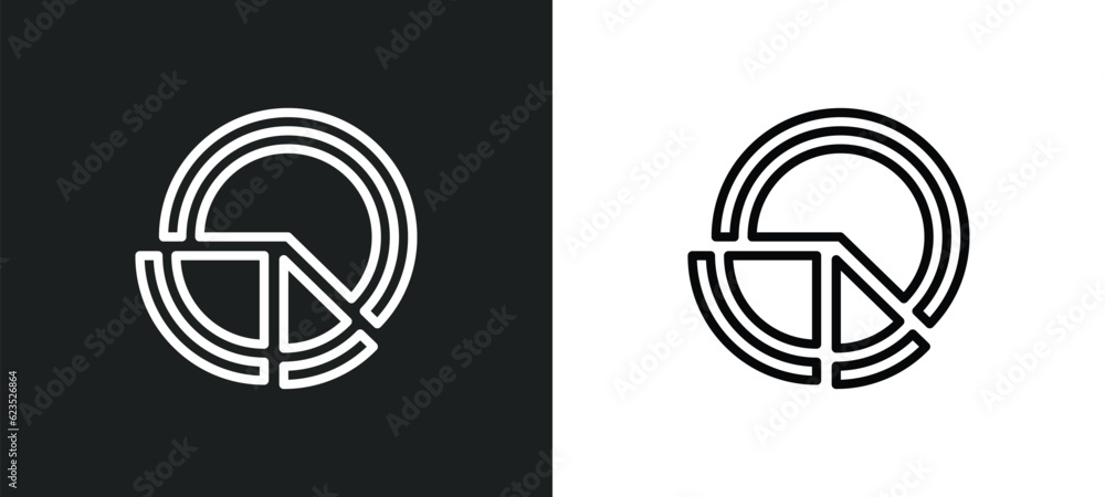 pie chart file icon isolated in white and black colors. pie chart file outline vector icon from business collection for web, mobile apps and ui. pie chart file icon isolated in white and black colors. pie chart file outline vector icon from business collection for web, mobile apps and ui.