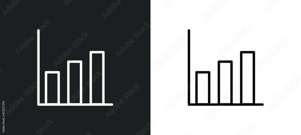 graphic chart icon isolated in white and black colors. graphic chart outline vector icon from business collection for web, mobile apps and ui. graphic chart icon isolated in white and black colors. graphic chart outline vector icon from business collection for web, mobile apps and ui.