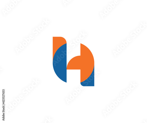 Letter H Logo. H Letter Design Vector Free Download Letter H Logo. H Letter Design Vector - GFXLoad