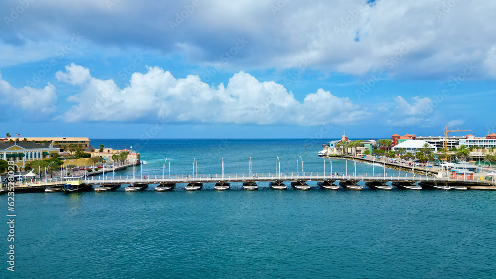 Queen Emma Pontoon Bridge Curacao