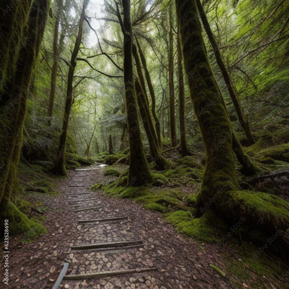 Fototapeta premium path in the forest
