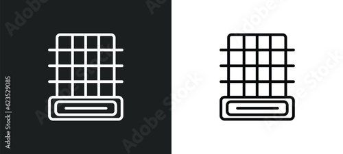 difference engine icon isolated in white and black colors. difference engine outline vector icon from artificial intellegence collection for web, mobile apps and ui.