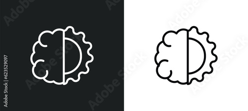 deformity icon isolated in white and black colors. deformity outline vector icon from artificial intellegence collection for web, mobile apps and ui.