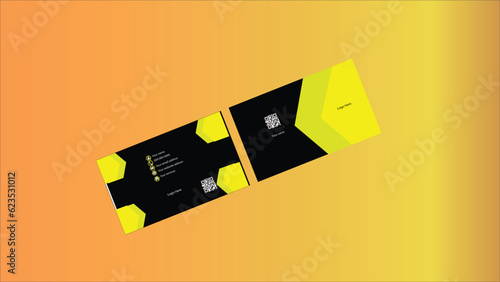 It is a modern and stylish, attractive business card.