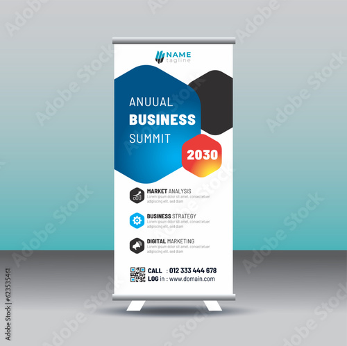 Roll Up Banner Template
