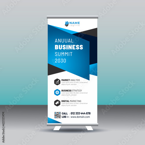 Roll Up Banner Template