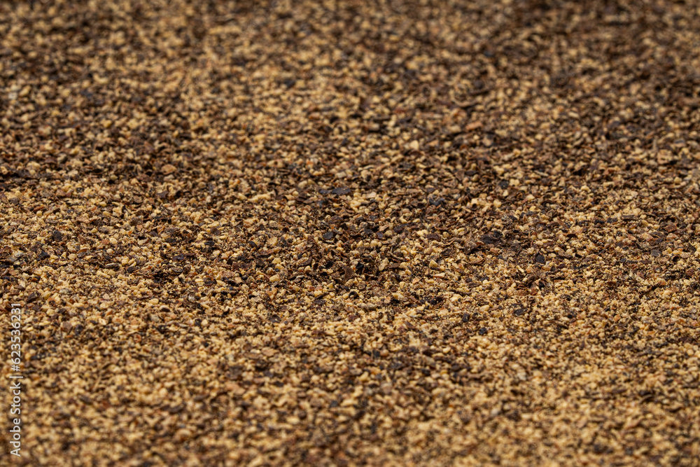 Cracked Black Pepper texture background Cracked Black Pepper texture background