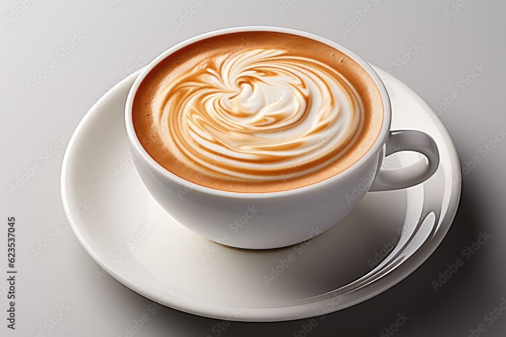 coffee in the minimalist style on isolated background coffee in the minimalist style on isolated background