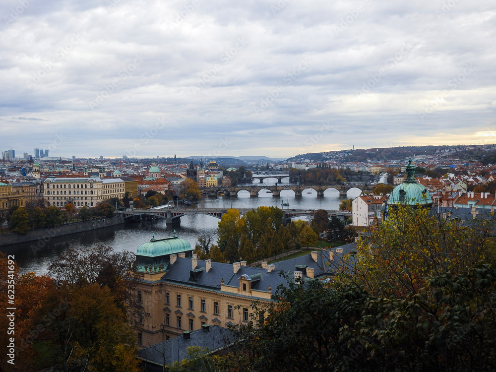 panorama, Prague