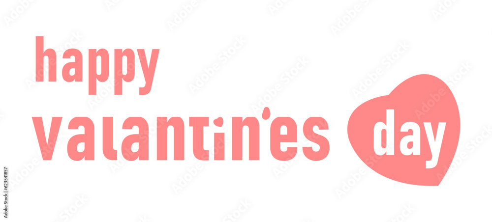 happy valentine's day lettering design. happy valentine's day lettering design.