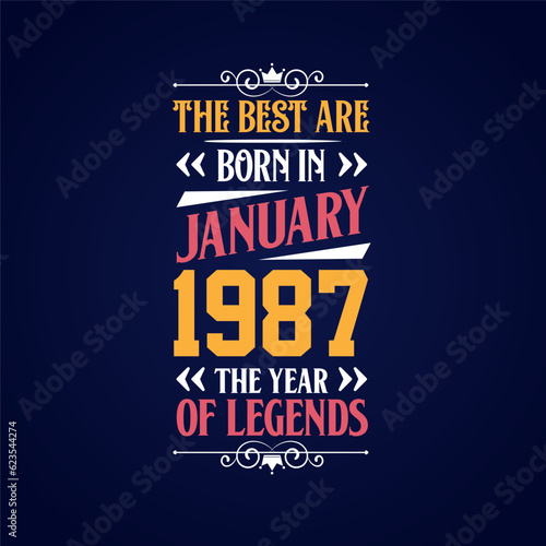 Wallpaper Mural Best are born in January 1987. Born in January 1987 the legend Birthday Torontodigital.ca