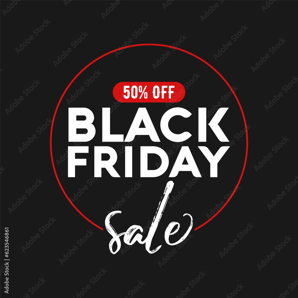 Fototapeta premium Black friday sale with texture background