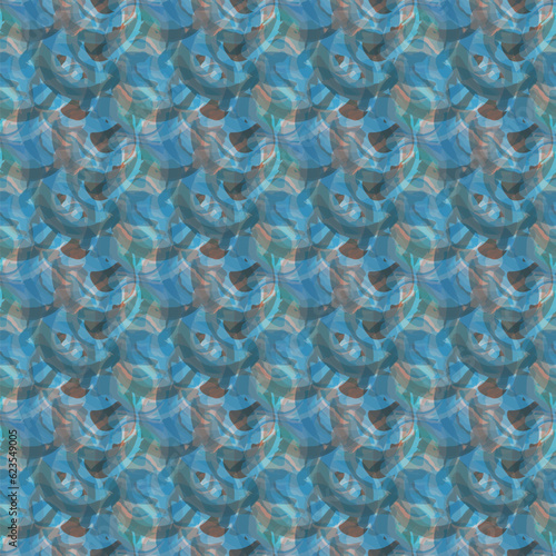 abstract camouflage seamless pattern