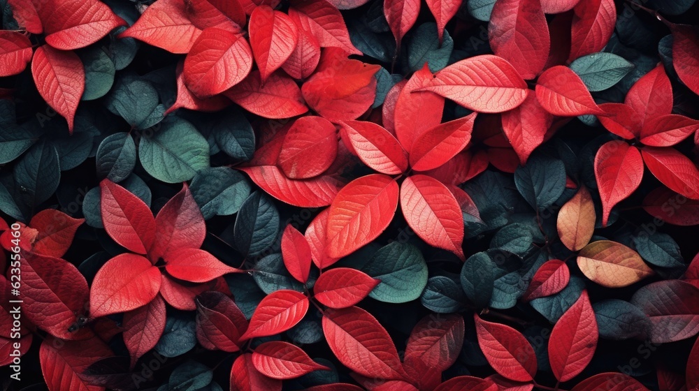 red autumn leaves background red autumn leaves background