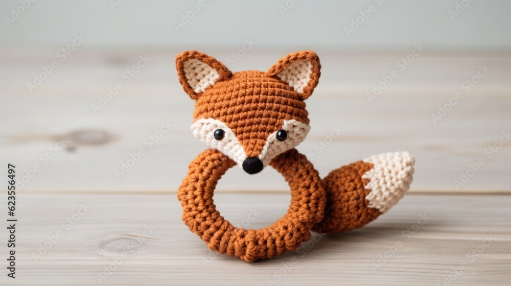 Obraz premium Fox toy for baby