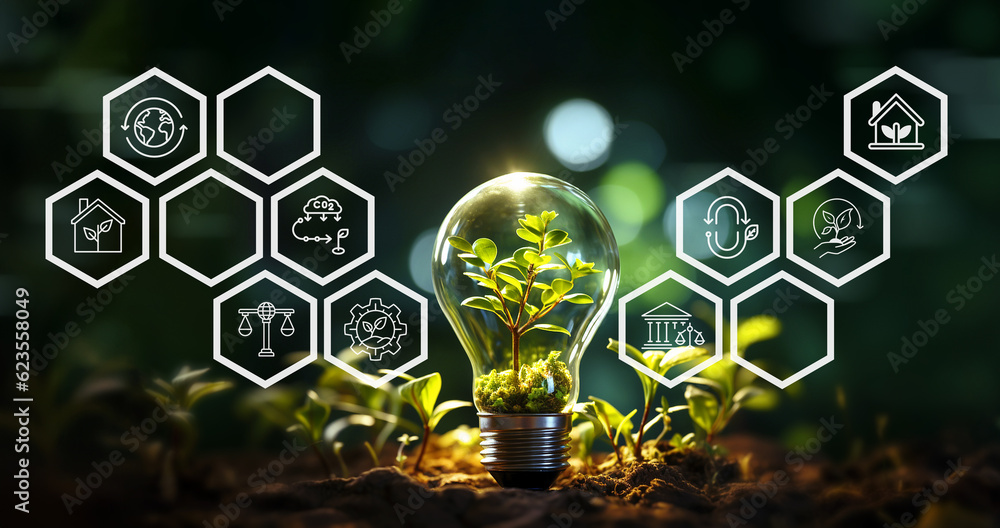 Renewable Energy Concept: Embracing a Sustainable Future with Green ...