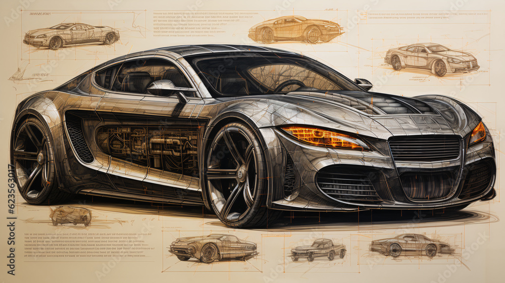 Leonardo's Revived Visions Melding Artistry and Velocity in Modern