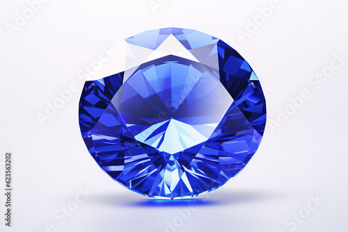 Beautiful sapphire precious gem