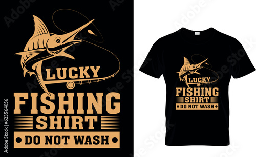 Fishing T-shirt Design and template vector