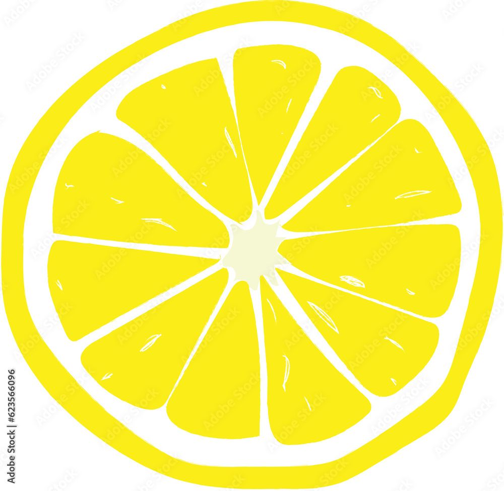 Lemon illustration art. Lemon illustration art.