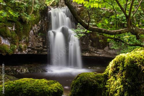 Gastack Beck Waterfall 1, Dent, Cumbria, England