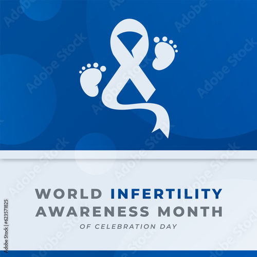 World Infertility Awareness Month Vector Design Illustration for Background, Poster, Banner, Advertising, Greeting Card