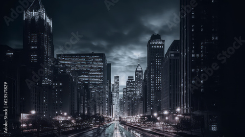 Night City « Generative AI, Generative, AI » © Hakim
