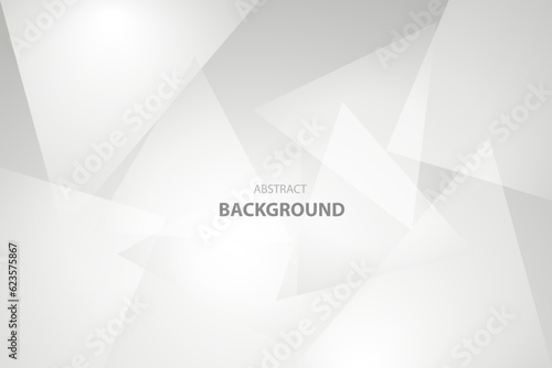 Abstract white and gray triangle background. texture white pattern. vector illustration