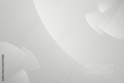 Abstract white and gray wave background. texture white pattern. vector illustration