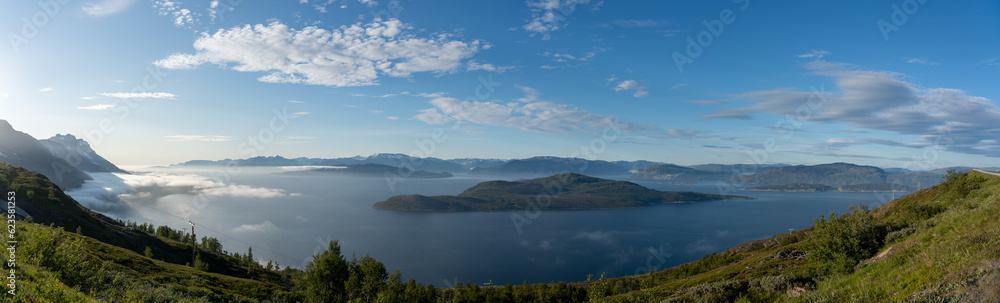 View from Gildetu, Kvanangen, Norway