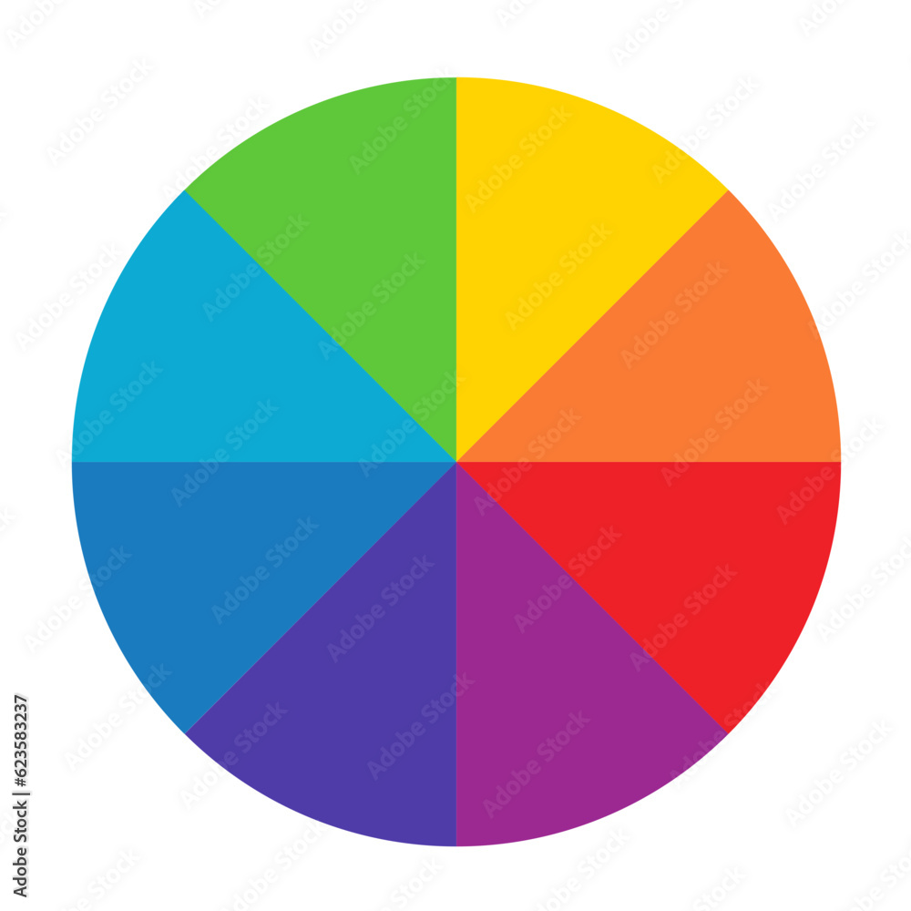 Color chart vector