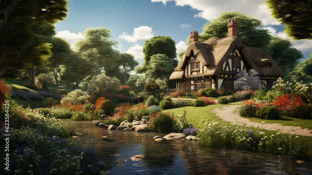 Secret Hideaway: Unveiling the Charm of an English Garden Cabin