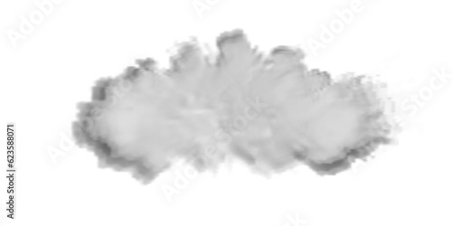 Vector isolated smoke PNG. White smoke texture on a transparent black background. Special effect of steam, smoke, fog, clouds.   © Виктория Проскурина
