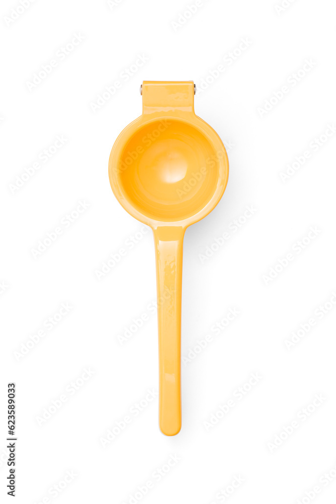Citrus Squeezer Top Down Isolated on white background with shadow Citrus Squeezer Top Down Isolated on white background with shadow