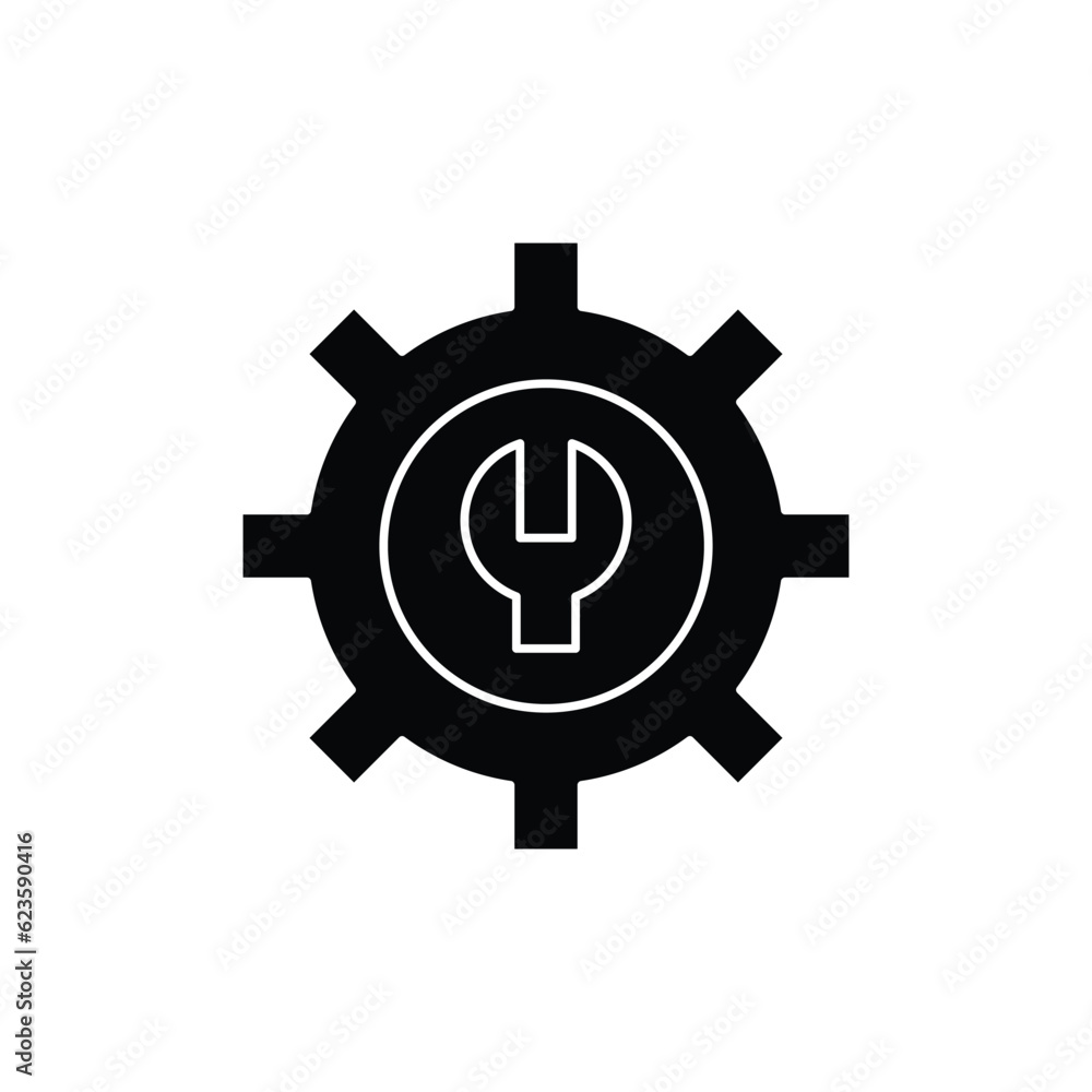 maintenance icon. solid icon maintenance icon. solid icon