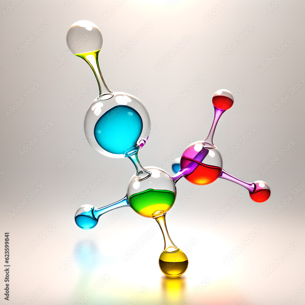 Ethanol molecule. Alcohol, C2H5OH. Chemistry. Glass design. Ethanol molecule. Alcohol, C2H5OH. Chemistry. Glass design.