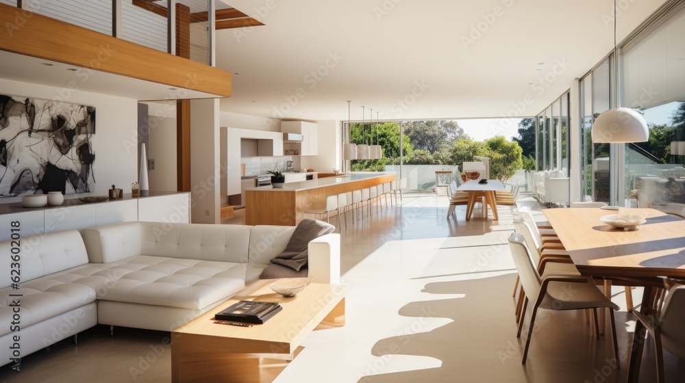 Bold interior design trend paired with a minimalist decor Bold interior design trend paired with a minimalist decor