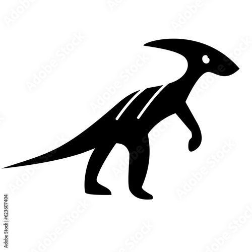 Dinosaur silhouette 