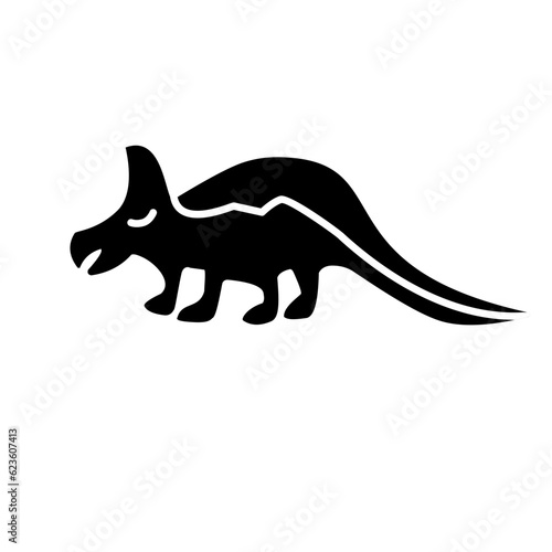Dinosaur silhouette 