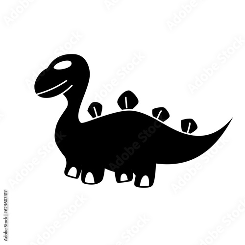 Dinosaur silhouette 