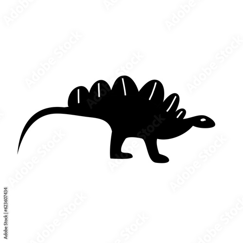 Dinosaur silhouette 
