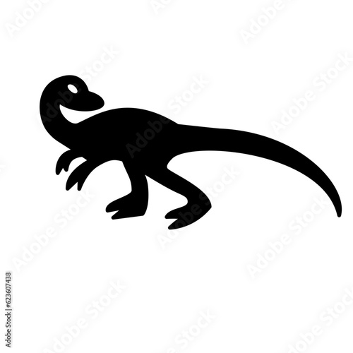 Dinosaur silhouette 